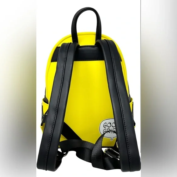New Loungefly Peanuts Charlie Brown Mini Backpack - Picture 3 of 11